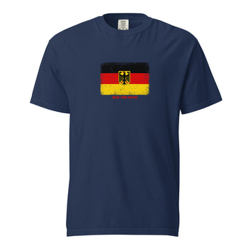 Germany Flag T-Shirt | Unisex | Heavyweight Cotton