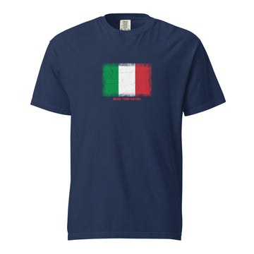 Italy Flag T-Shirt | Unisex | Heavyweight Cotton