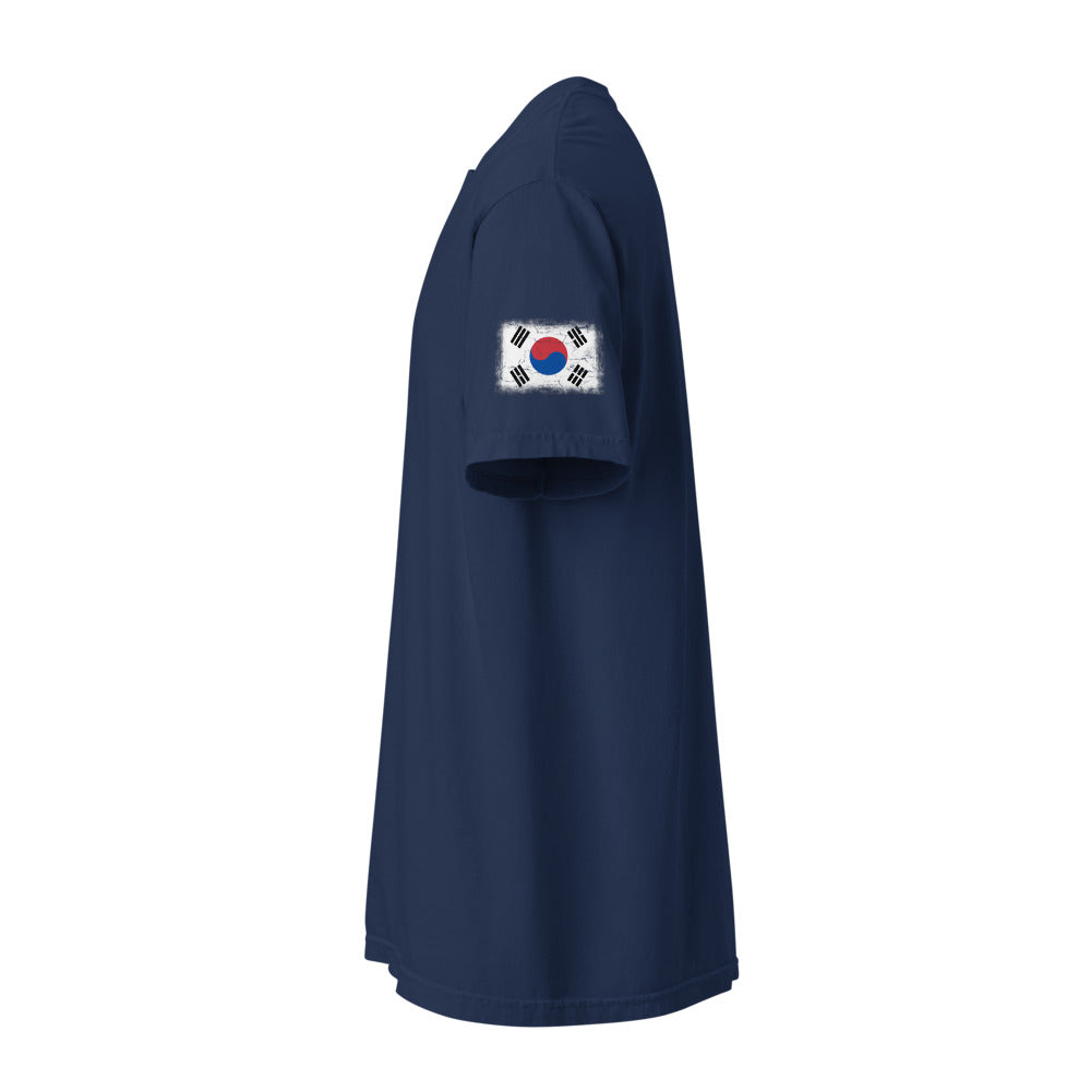 South Korea Flag Tee — Sleeve — True Navy