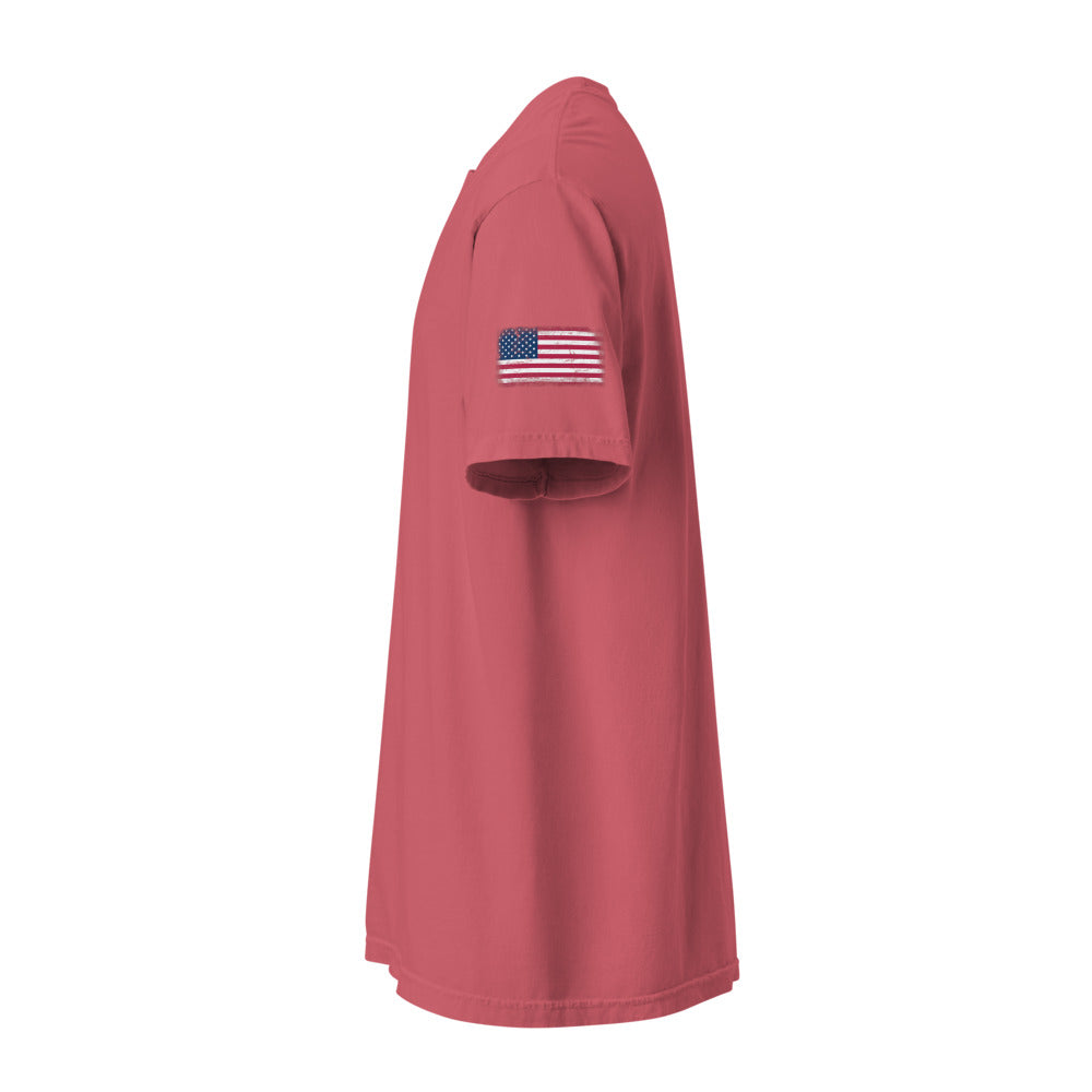 USA Flag Tee — Sleeve — Watermelon