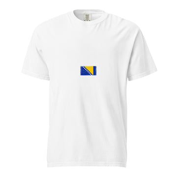 Bosnia and Herzegovina Flag Tee | Minimal | Vexillum