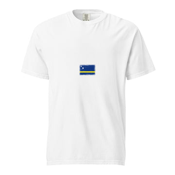 Curaçao Flag Tee | Minimal | Vexillum