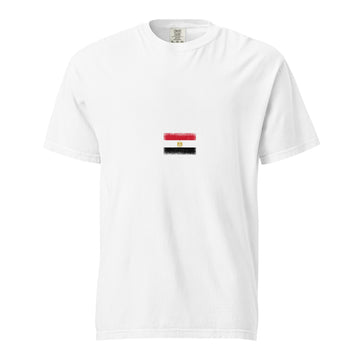 Egypt Flag Tee | Minimal | Vexillum