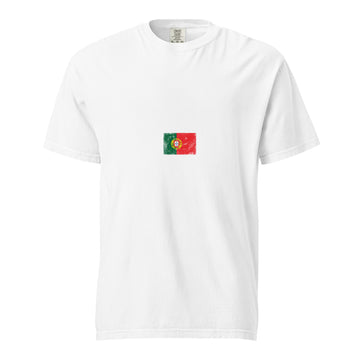 Portugal Flag Tee | Minimal | Vexillum