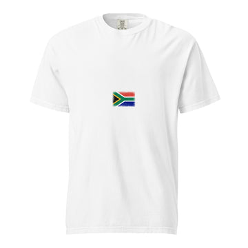 South Africa Flag Tee | Minimal | Vexillum
