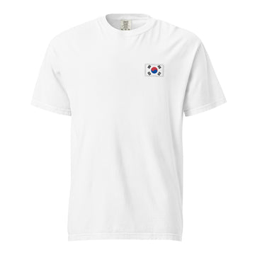 South Korea Flag Tee | Front | Unisex | Heavyweight Cotton