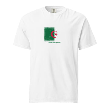Algeria Flag T-Shirt | Unisex | Heavyweight Cotton