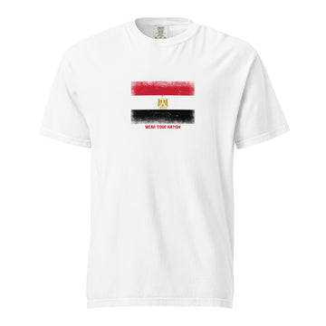 Egypt Flag T-Shirt | Unisex | Heavyweight Cotton