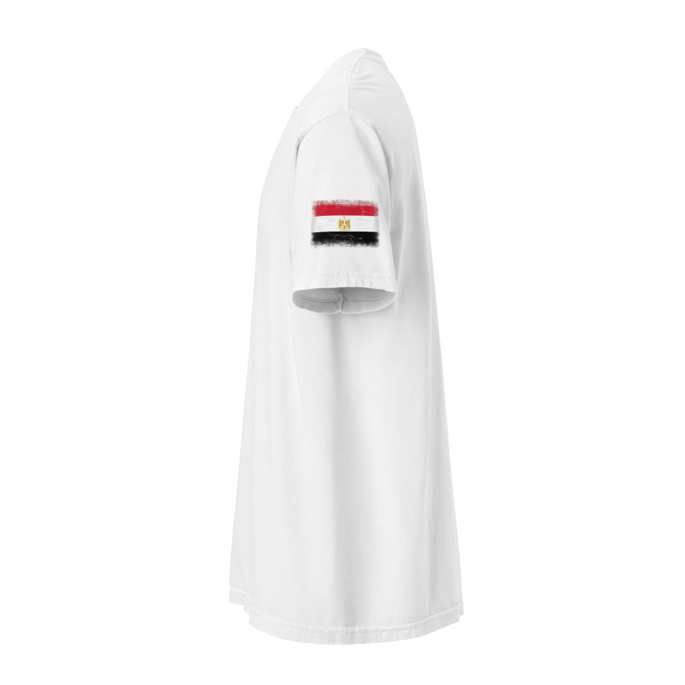 Egypt Flag Tee — Sleeve — White