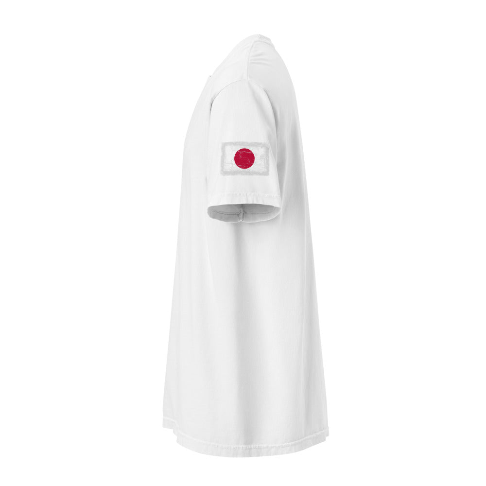 Japan Flag Tee — Sleeve — White