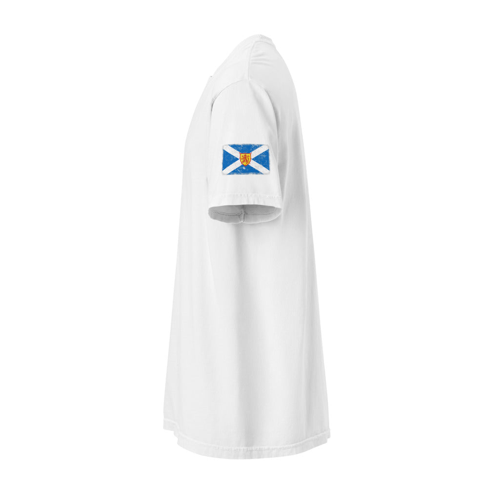 Scotland Flag Tee — Sleeve — White