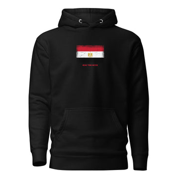 Egypt Flag Hoodie | Unisex | Heavyweight Fleece