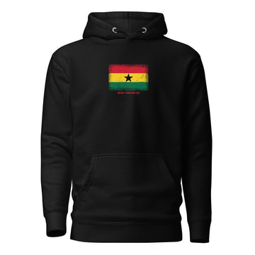 Ghana Flag Hoodie | Unisex | Heavyweight Fleece