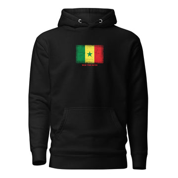 Senegal Flag Hoodie | Unisex | Heavyweight Fleece