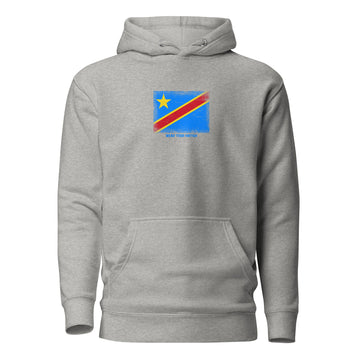 Congo Flag Hoodie | Unisex | Heavyweight Fleece