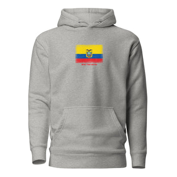 Ecuador Flag Hoodie | Unisex | Heavyweight Fleece