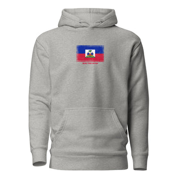 Haiti Flag Hoodie | Unisex | Heavyweight Fleece