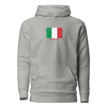 Italy Flag Hoodie | Unisex | Heavyweight Fleece
