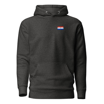 Paraguay Flag Hoodie | Front | Unisex | Heavyweight Fleece