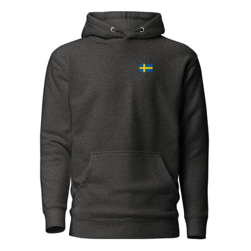 Sweden Flag Hoodie | Front | Unisex | Heavyweight Fleece