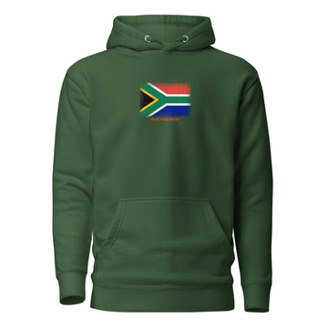 South Africa Flag Hoodie | Unisex | Heavyweight Fleece