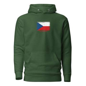 Czechia Flag Hoodie | Unisex | Heavyweight Fleece