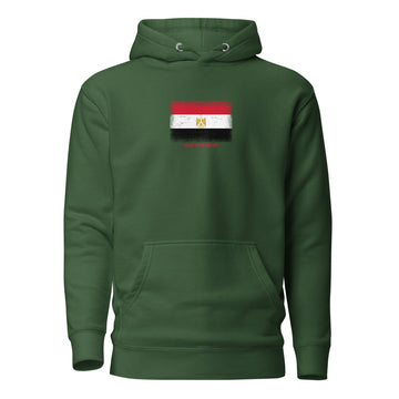 Egypt Flag Hoodie | Unisex | Heavyweight Fleece
