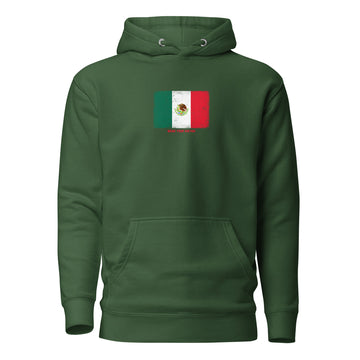 Mexico Flag Hoodie | Unisex | Heavyweight Fleece