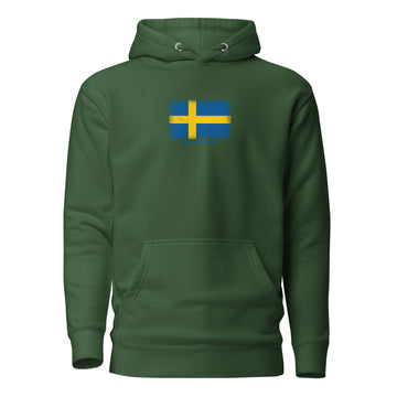 Sweden Flag Hoodie | Unisex | Heavyweight Fleece