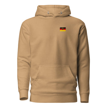 Germany Flag Hoodie | Front | Unisex | Heavyweight Fleece
