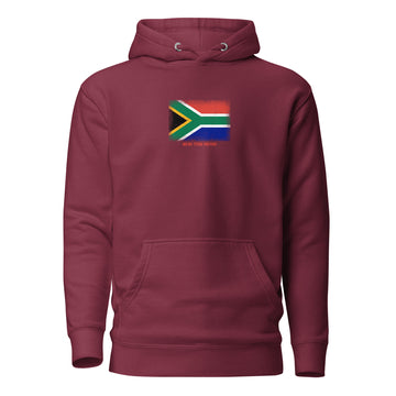 South Africa Flag Hoodie | Unisex | Heavyweight Fleece