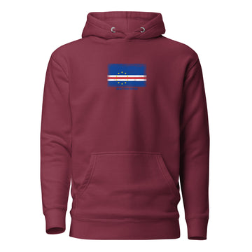 Cape Verde Flag Hoodie | Unisex | Heavyweight Fleece
