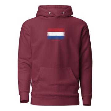 Netherlands Flag Hoodie | Unisex | Heavyweight Fleece