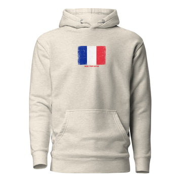 France Flag Hoodie | Unisex | Heavyweight Fleece