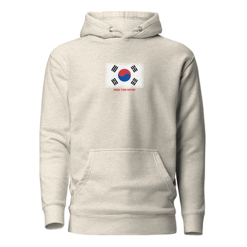 South Korea Flag Hoodie | Unisex | Heavyweight Fleece