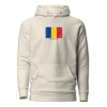 Romania Flag Hoodie | Unisex | Heavyweight Fleece