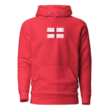 England Flag Hoodie | Unisex | Heavyweight Fleece