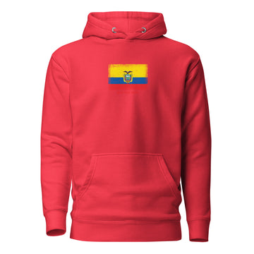 Ecuador Flag Hoodie | Unisex | Heavyweight Fleece