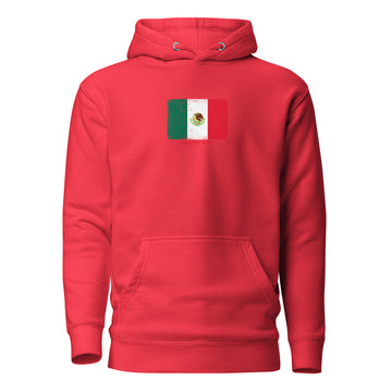 Mexico Flag Hoodie | Unisex | Heavyweight Fleece