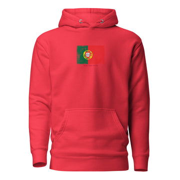 Portugal Flag Hoodie | Unisex | Heavyweight Fleece