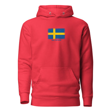 Sweden Flag Hoodie | Unisex | Heavyweight Fleece