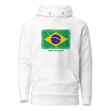 Brasil Flag Hoodie | Vexillum