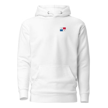 Panama Flag Hoodie | Front | Unisex | Heavyweight Fleece