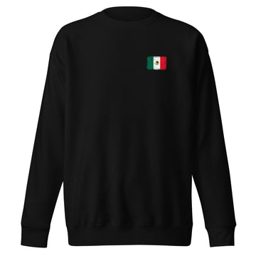 Mexico Flag Sweatshirt | Front | Unisex | Premium Fleece