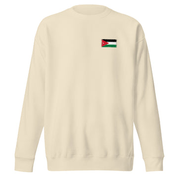 Jordan Flag Sweatshirt | Front | Unisex | Premium Fleece