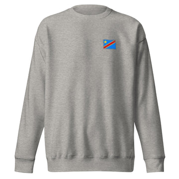 Croatia Flag Sweatshirt | Front | Unisex | Premium Fleece