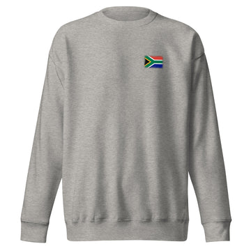 South Africa Flag Sweatshirt | Front | Unisex | Premium Fleece