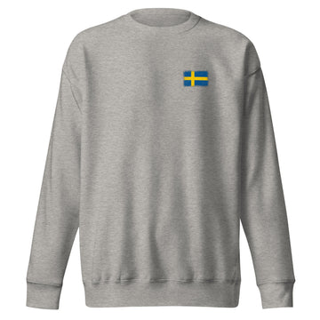 Sweden Flag Sweatshirt | Front | Unisex | Premium Fleece
