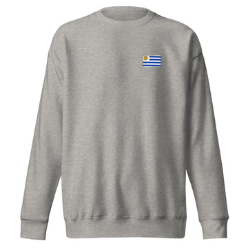 Uruguay Flag Sweatshirt | Front | Unisex | Premium Fleece