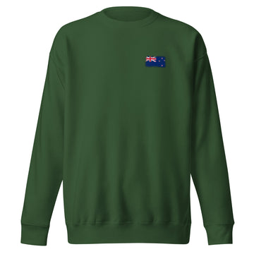 New Zealand Flag Sweatshirt | Front | Unisex | Premium Fleece